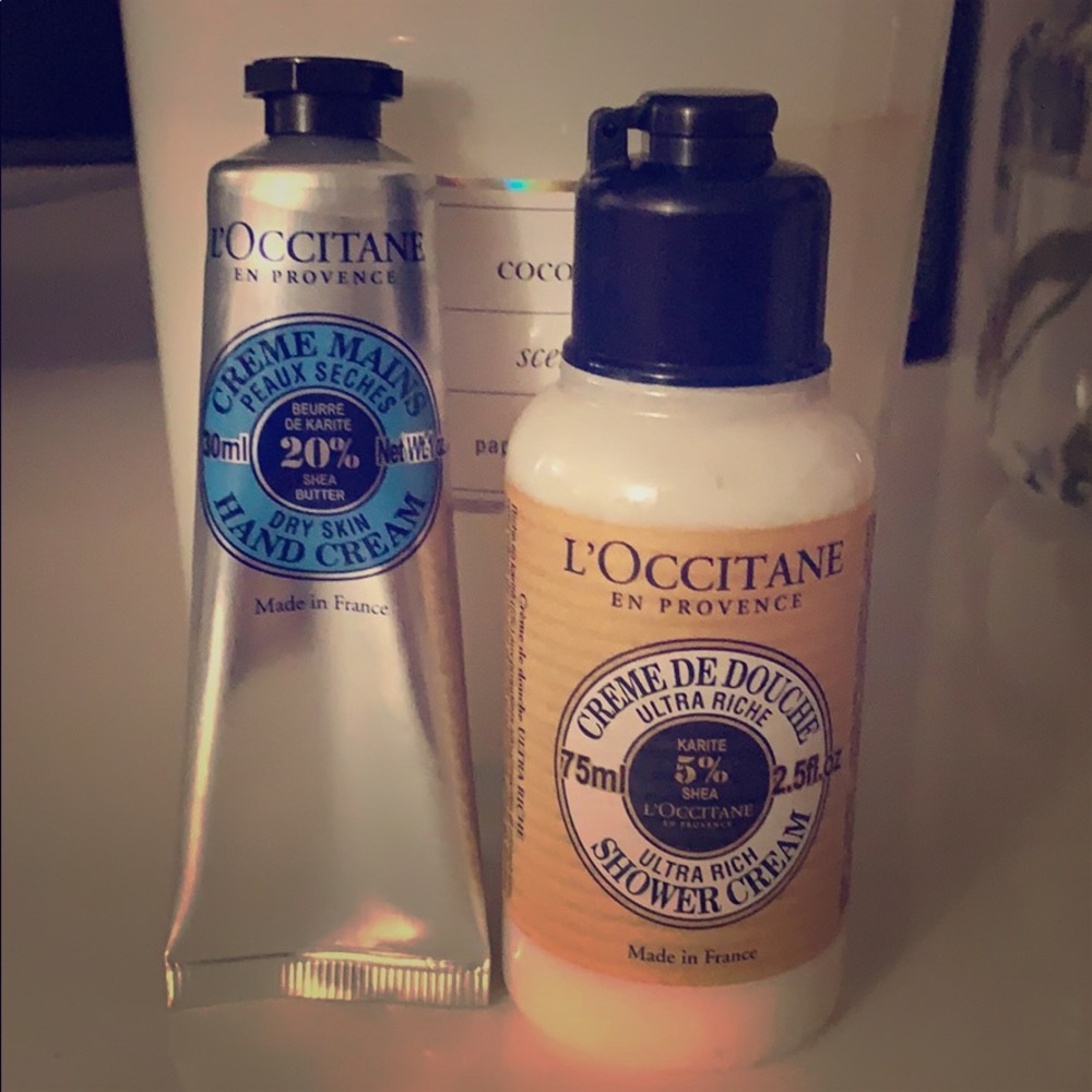 Loccitane Shea Shower Cream & Hand Cream